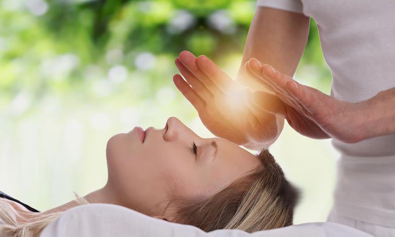 Energy transfer with the Hands